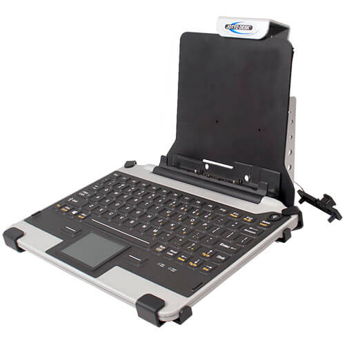 Panasonic Toughpad FZ-G1 with iKey Keyboard Mounting Station 450